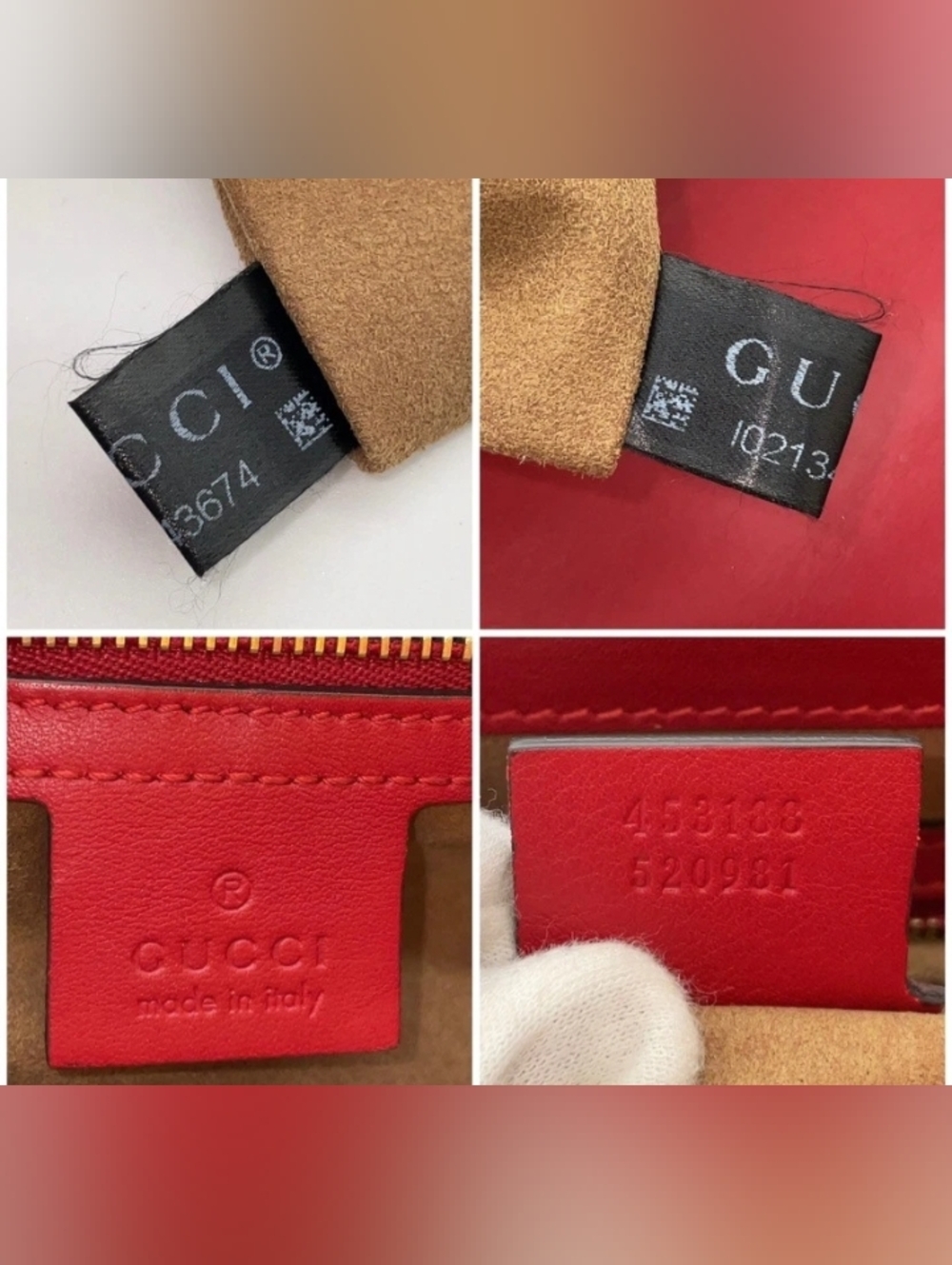 Gucci Padlock GG Supreme Monogram Top Handle 2Way Bag W/DB & Strap - Picture 2 of 15